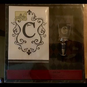 Napkin Wine Stopper Set